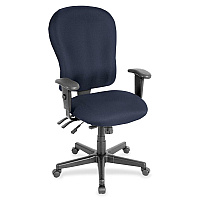Eurotech 4x4 XL FM4080 High Back Periwinkle Seat Color - Fabric Seat Material - Periwinkle Back Color - Fabric Back Material - 5-star Base - Insight Periwinkle Blue - 1 Each (FM408001)