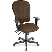Eurotech 4x4 XL FM4080 High Back Executive Chair Mudslide Seat Color - Fabric Seat Material - Mudslide Back Color - Fabric Back Material - 5-star Base - Canyon Mudslide - 1 Each (FM408028)