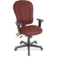 Eurotech 4x4 XL FM4080 High Back Executive Chair Cordovan Seat Color - Fabric Seat Material - Cordovan Back Color - Fabric Back Material - 5-star Base - Canyon Cordovan - 1 Each (FM408026)