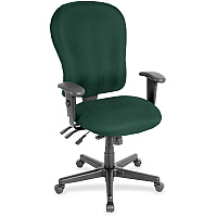 Eurotech 4x4xl High Back Task Chair Forest Seat Color - Fabric Seat Material - Forest Back Color - Fabric Back Material - 5-star Base - Insight Forest - 1 Each (FM408050)