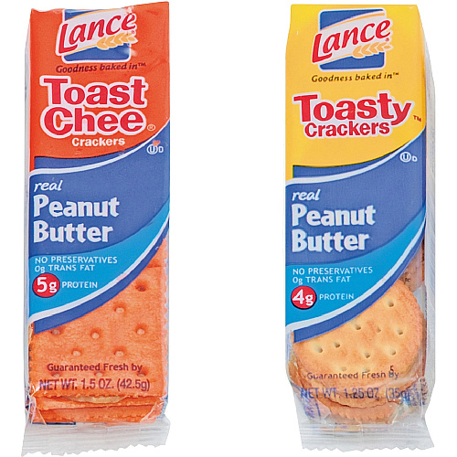 Lance Cracker Sandwich Variety Pack Assorted - 1 Serving Pack - 24 / Box (40625)