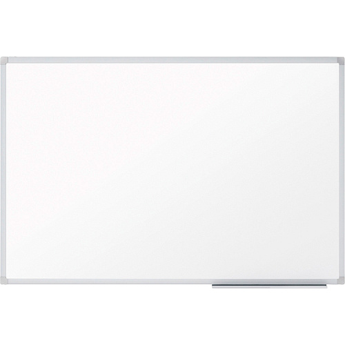 Mead Basic Dry-Erase Board 96.6" (8.1 ft) Width x 48.6" (4.1 ft) Height - White Melamine Surface - Silver Aluminum Frame - Durable, Marker Tray - 1 Each (85359)