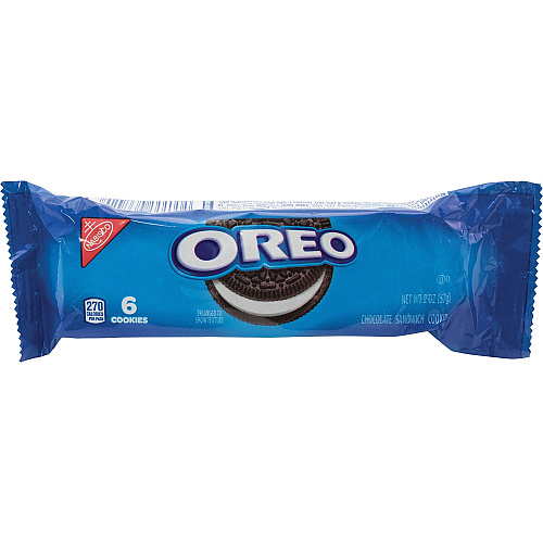 Oreo Chocolate Sandwich Cookies Vanilla - 1 Serving Pack - 1.80 oz - 12 / Box (40600)