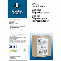 Business Source Shipping Labels 5 1/2