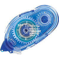 Tombow Mono Permanent Adhesive Applicator Clear - 1 Each (62106)