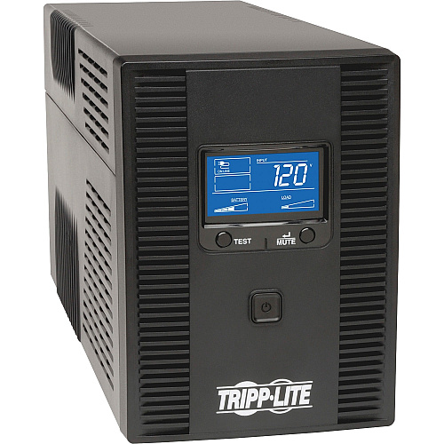 Tripp Lite by Eaton Digital LCD UPS Systems Tower - USB - 10 x AC Power Receptacle(s) (SMT1500LCDT)