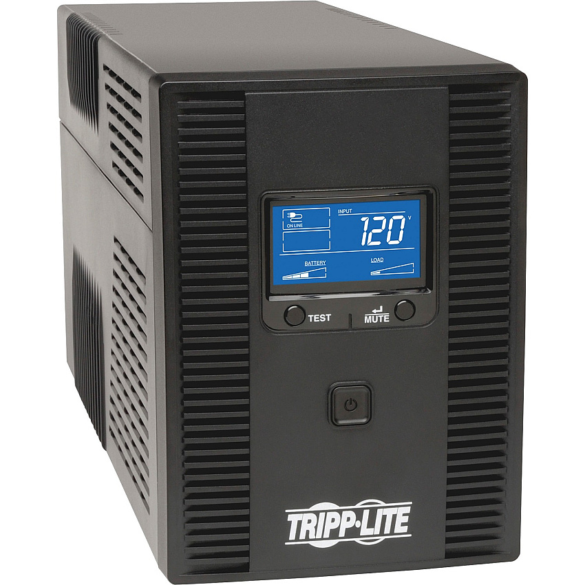 Tripp Lite by Eaton Digital LCD UPS Systems Tower - USB - 10 x AC Power Receptacle(s) (SMT1500LCDT)