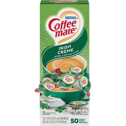 Nestle Coffee-mate Coffee Creamer Irish Creme - liquid creamer singles (35112)