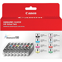 Canon CLI-8 Original Ink Cartridge Inkjet - 8 / Pack - Black, Cyan, Magenta, Yellow, Photo Cyan, Photo Magenta, Red, Green - 8 / Pack (CLI88COLORS)