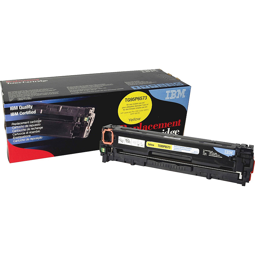 IBM Remanufactured Laser Toner Cartridge - Alternative for HP 131A (CF212A) - Yellow - 1 Each 1800 Pages (TG95P6573)