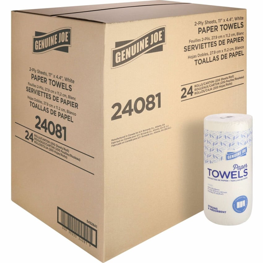 Genuine Joe 2-ply Household Roll Paper Towels (GJO24081