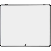 MasterVision Enclore Hinged Magnetic Aluminum Indoor Glazed Case 42.99" Board Height x 35.55" Board Width - Black Lacquered Steel Surface - Lightweight, Magnetic - Aluminum Frame - 45" Height x 37.5" Width - 1 Each (VT380109150)