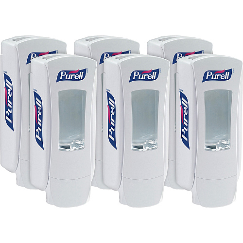 PURELL&reg; ADX-12 Dispenser Manual - 1.27 quart Capacity - White - 6 / Carton (882006CT)