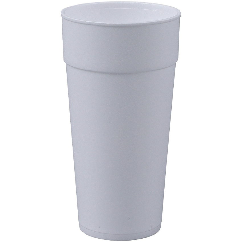 Genuine Joe 24 oz Foam Cups 24 fl oz - White - Styrofoam - Hot Drink, Cold Drink - 300 / Carton (GJO25251)
