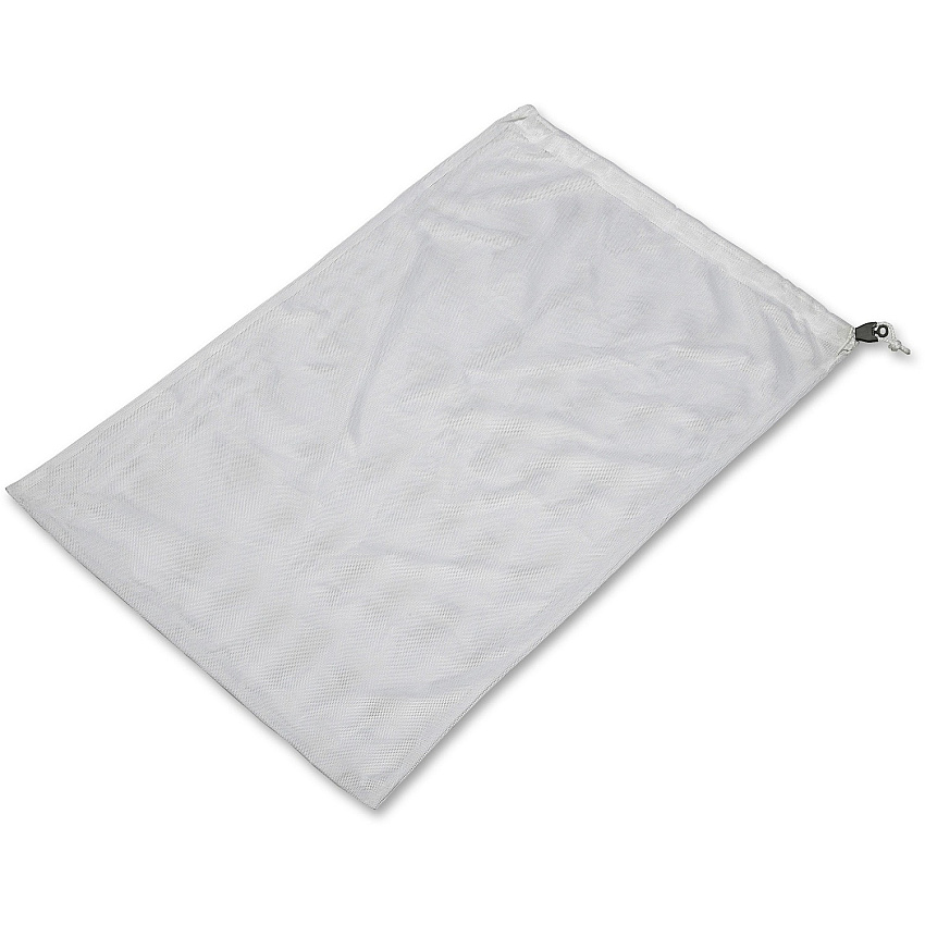 SKILCRAFT Medium-duty Synthetic Mesh Laundry Net 24" Width x 36" Length - White - Polyester, Synthetic - 1Each - Washer, Dryer, Socks, Multipurpose (3510016227152)