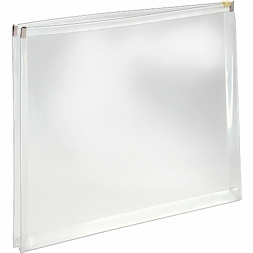 Pendaflex Zippered Closure Poly Envelopes Document - 13" Width x 10" Length - Zippered - Clear - Poly - 5 / Pack (84190GW)