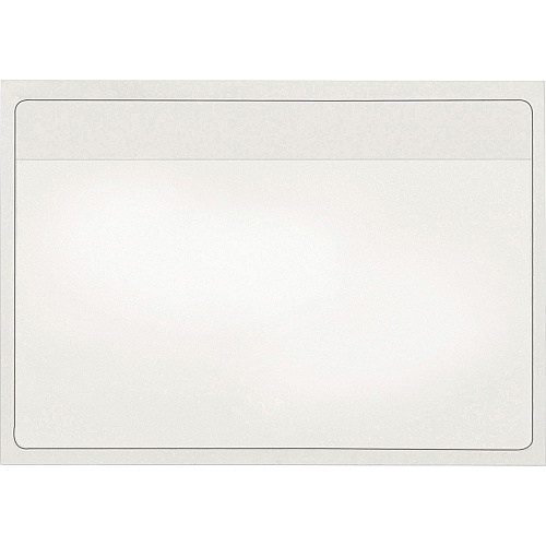 Cardinal Self-Adhesive Polypropylene Pockets 3.6" Height x 5.3" Width x 100 mil Thickness - 1 x Card Capacity - For 5" x 3" Sheet - Ring Binder - Rectangular - Clear - Polypropylene - 100 / Box (21150CB)