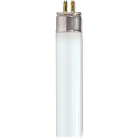 Satco T5 54-watt 3500K Fluorescent Tube 54 W - T5 Size - Neutral White Light Color - G5 Base - 24000 Hour - 3500&deg;K Color Temperature - 85 CRI - 40 / Carton (S8144)
