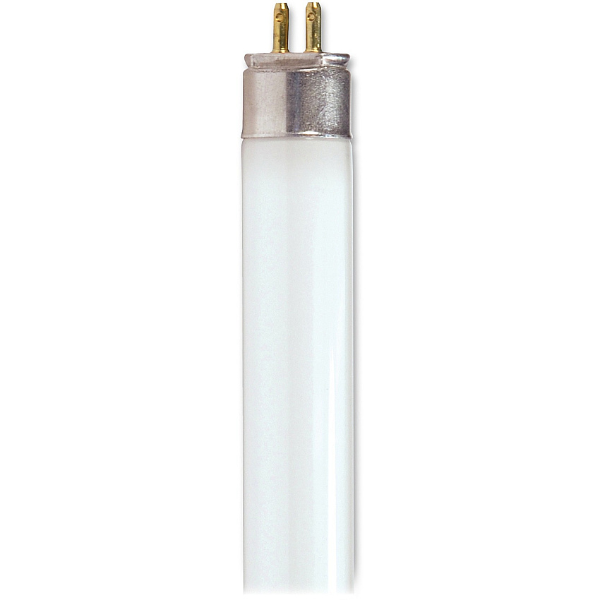 Satco T5 54-watt 3500K Fluorescent Tube 54 W - T5 Size - Neutral White Light Color - G5 Base - 24000 Hour - 3500&deg;K Color Temperature - 85 CRI - 40 / Carton (S8144)