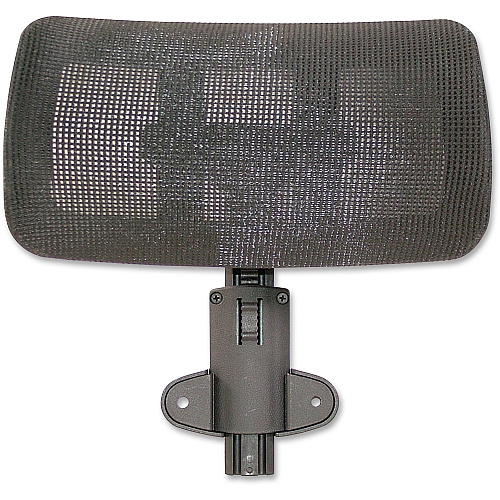 Lorell Mesh High-Back Office Headrest Black - Nylon - 1 Each (LLR85562)