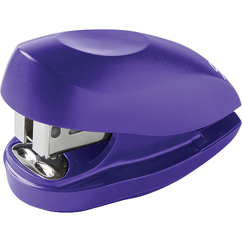 Swingline Tot Mini Stapler Staples Upto 12 Sheet of 20lb Paper - Holds Upto 50 Staple - Mini - Staple Size: 0.25" - Purple - Plastic - 1 Each (79173)