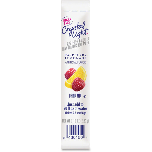 Crystal Light On The Go Crystal Light On-The-Go Raspberry Lemonade Mix Sticks (00015)