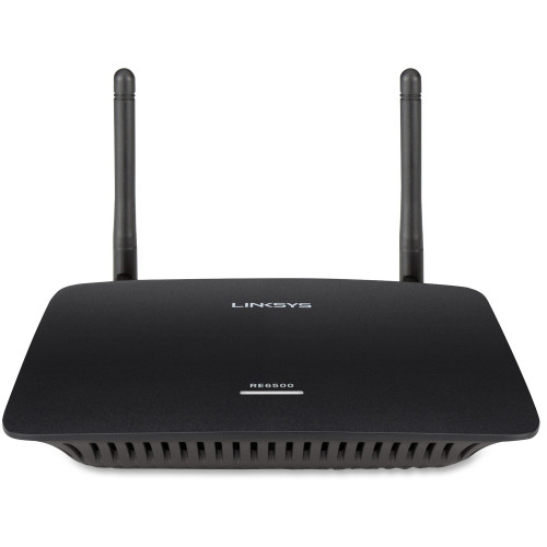 Linksys AC1200 Dual-Band WiFi Extender, 4 Ports, 2.4/5 GHz (RE6500)