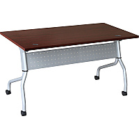 Lorell Flip Top Training Table Rectangle Top - Four Leg Base - 4 Legs - 23.60