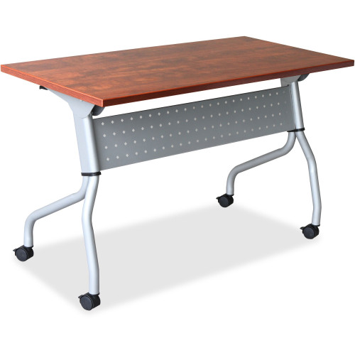 Lorell Cherry Flip Top Training Table (60720)