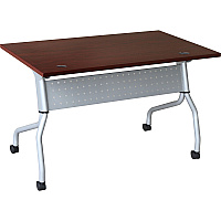 Lorell Flip Top Training Table Rectangle Top - Four Leg Base - 4 Legs - 23.60