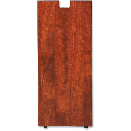 Lorell Essentials Series Credenza Half Leg Rectangular Base - 28" Height x 11.75" Width x 1" Depth - Assembly Required - Cherry, Laminated - 1 Each (LLR69615)