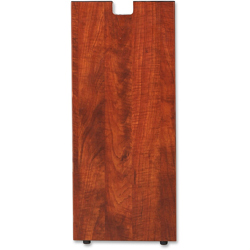 Lorell Essentials Series Credenza Half Leg Rectangular Base - 28" Height x 11.75" Width x 1" Depth - Assembly Required - Cherry, Laminated - 1 Each (LLR69615)