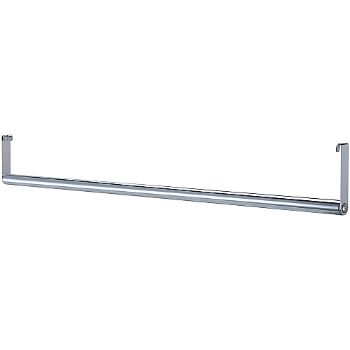 Lorell Industrial Wire Shelving Garment Hanger Bar x 48" Length - for Garment, Coat - Chrome - 1 Each (LLR69876)