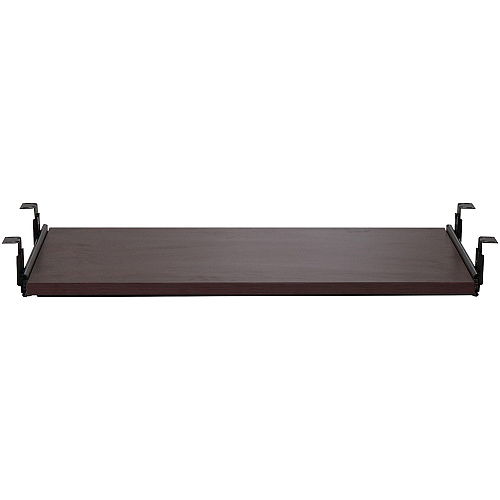 Lorell Universal Keyboard Tray 25.6" Width x 15.1" Depth - Mahogany - 1 Each (LLR87523)