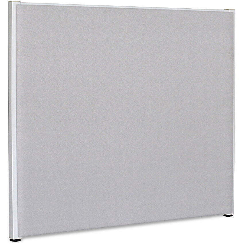 Lorell Panel System Partition Fabric Panel 72.5" Width x 60" Height - Steel Frame - Gray - 1 Each (LLR90254)