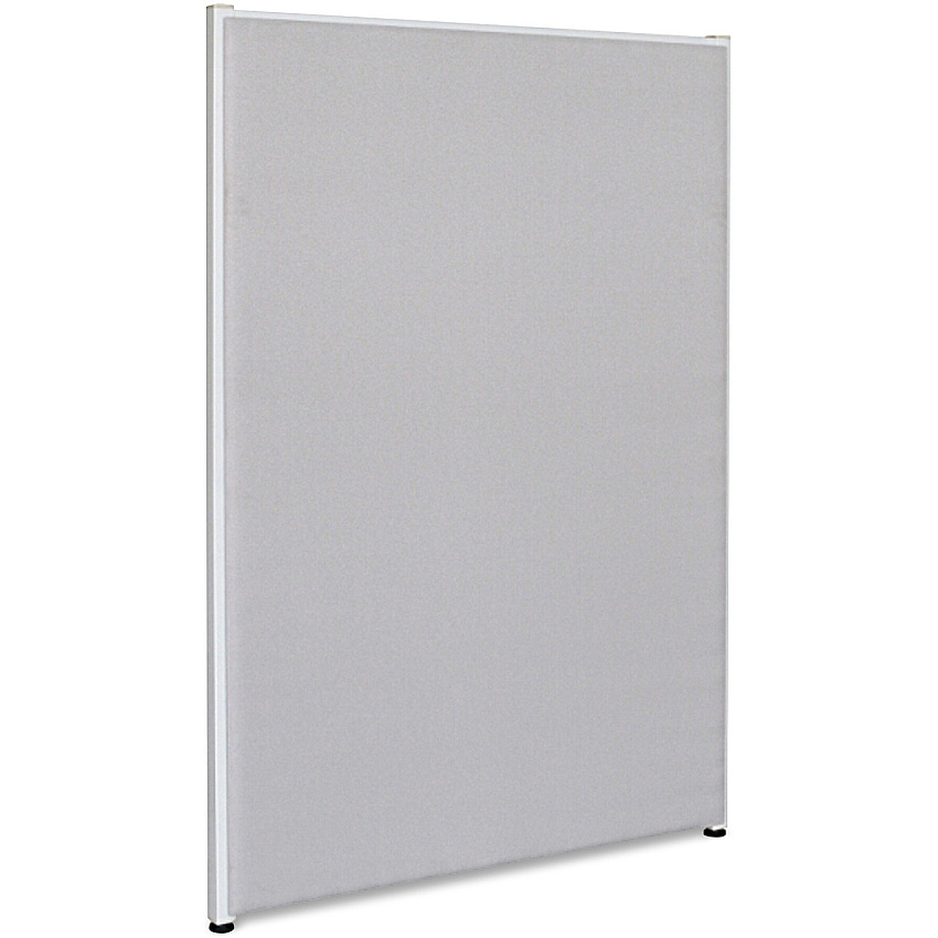 Lorell Panel System Partition Fabric Panel 36.4" Width x 60" Height - Steel Frame - Gray - 1 Each (LLR90257)