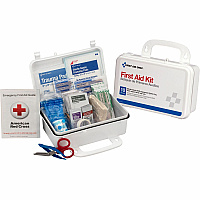 Pac-Kit Safety Equipment 10-person First Aid Kit 10 x Individual(s) - 4.5" Height x 7.5" Width x 2.8" Depth - Plastic Case - 1 Kit (6060)
