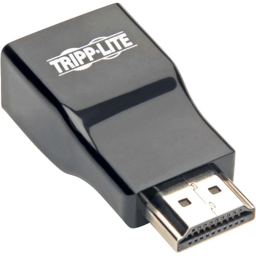 Tripp Lite HDMI to VGA Adapter Converter for Ultrabook / Laptop Chromebook - 1 Pack - 1 x HDMI (Type A) Male Digital Audio/Video - 1 x HD-15 Female VGA - 1920 x 1080 Supported (P131000)
