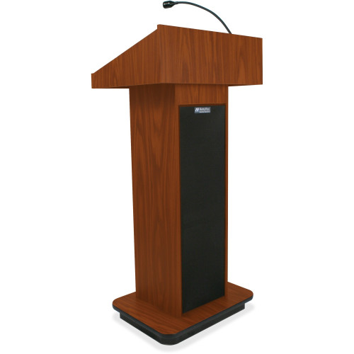 AmpliVox Executive Sound Column Lectern (S505)