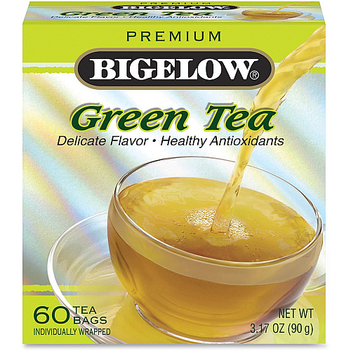 Premium Blend Green Tea Bag Green Tea Bag Green Tea - 3.2 oz Per Box - 60 - 60 / Box (00450)