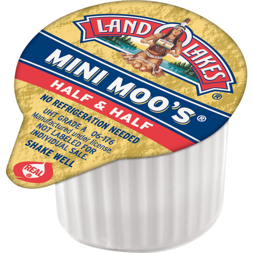 International Delight Int'l Delight Land O Lakes Half/Half Cream Singles (100718)