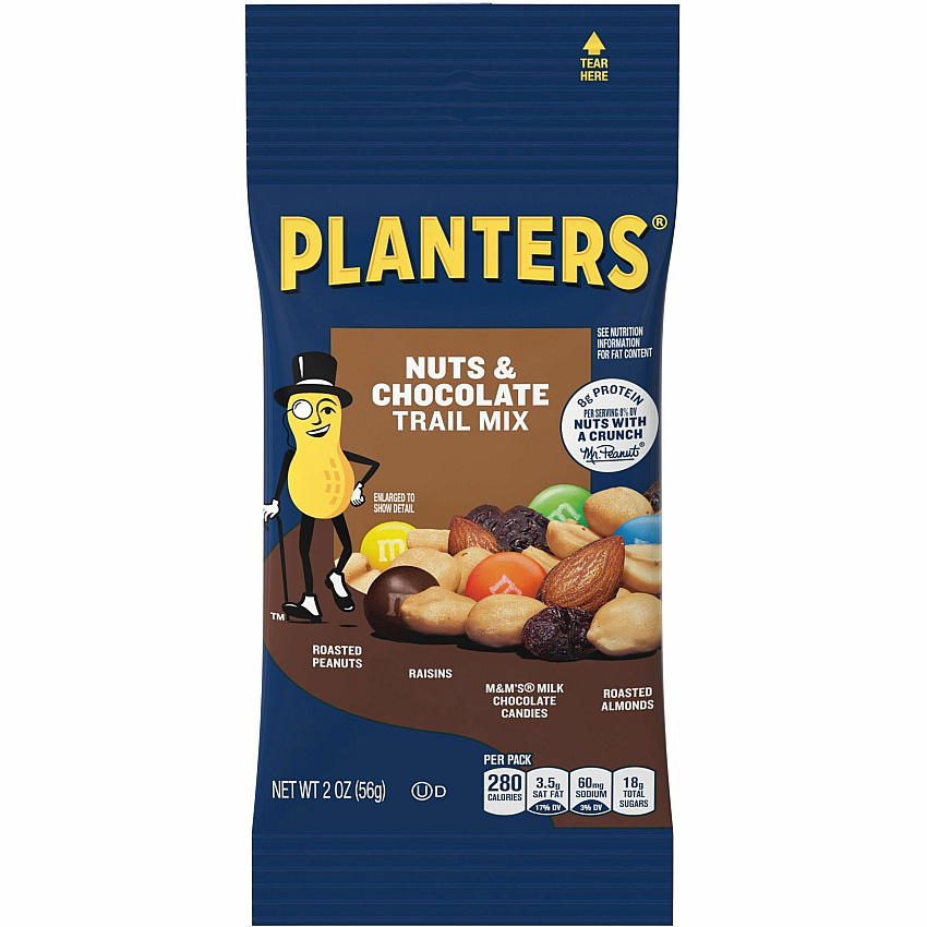 Hormel Foods Nuts & Chocolate Trail Mix Chocolate, Nutty - 2 oz - 72 / Carton (00027)