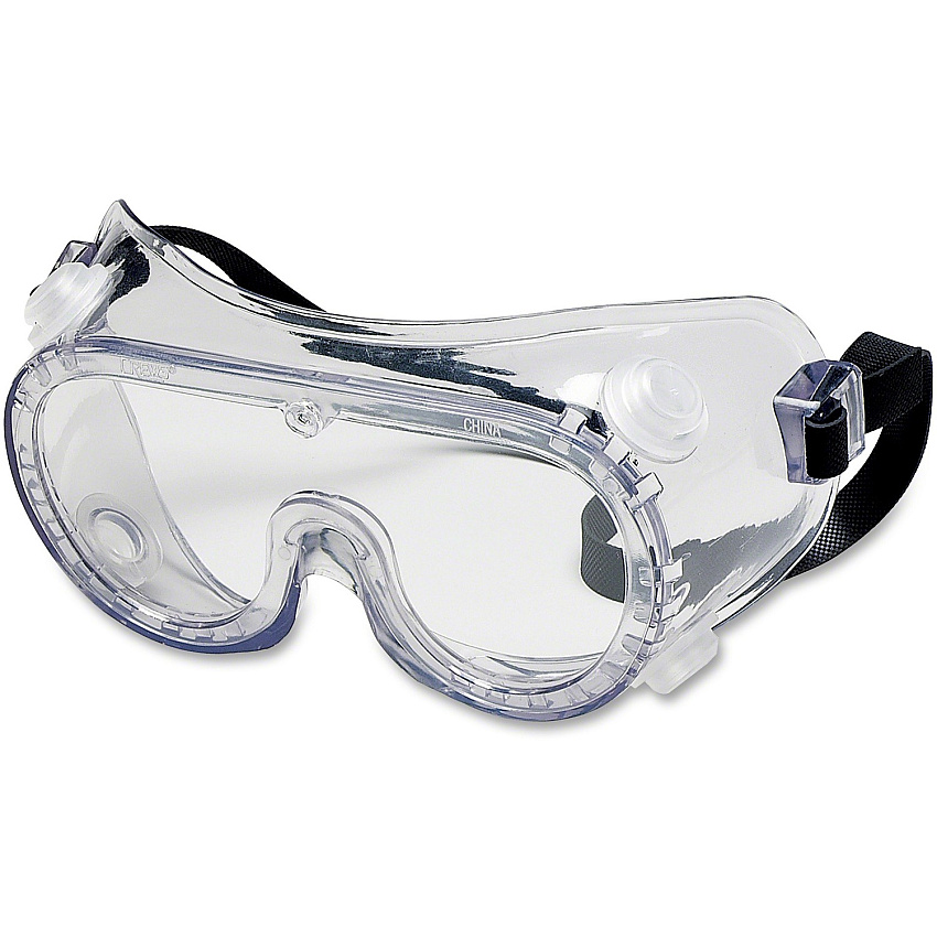Crews Safety Goggles Debris, Flying Particle, Ultraviolet Protection - Clear - Comfortable, Indirect Ventilation, Latex-free, Scratch Resistant - 1 Each (CRW2230R)