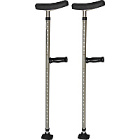 Medline Universal Single Tube Crutch 399.04 lb Load Capacity (MDS80542)