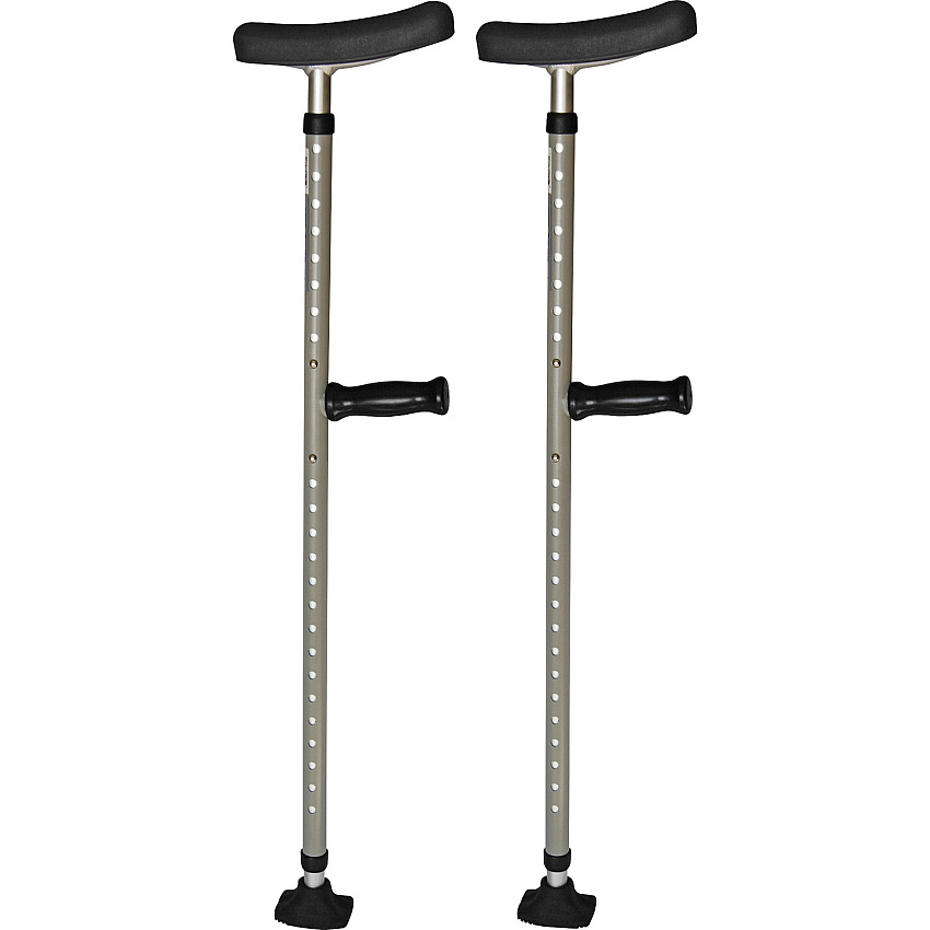 Medline Universal Single Tube Crutch 399.04 lb Load Capacity (MDS80542)