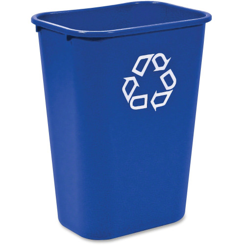 Rubbermaid Commercial Products Rubbermaid Commercial Lrg Deskside Recycling Container (295773BLUE)