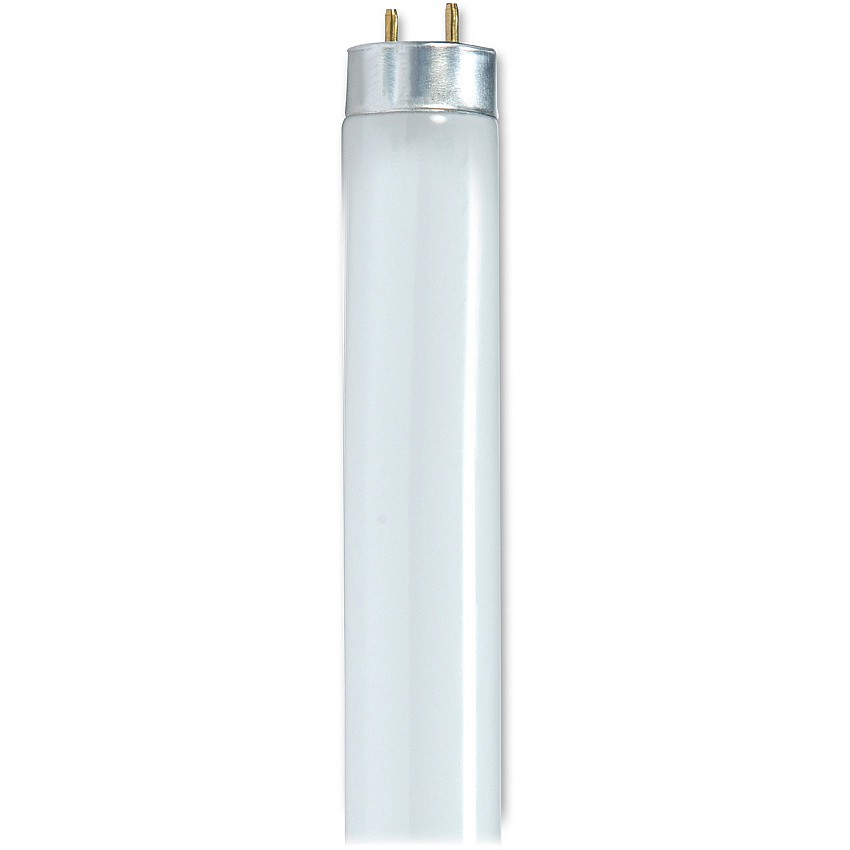 Satco 28-watt 48" T8 Fluorescent Tube 28 W - T8 Size - Cool White Light Color - G13 Base - 24000 Hour - 4100&deg;K Color Temperature - 85 CRI - 30 / Carton (S8424)