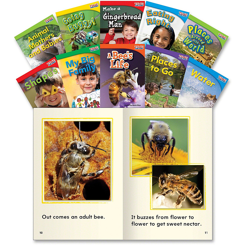 Shell Education TFK Emergent 1st-Grade Book Set 3 Printed Book Book - Grade 1 - English - 10 / Set (16099)