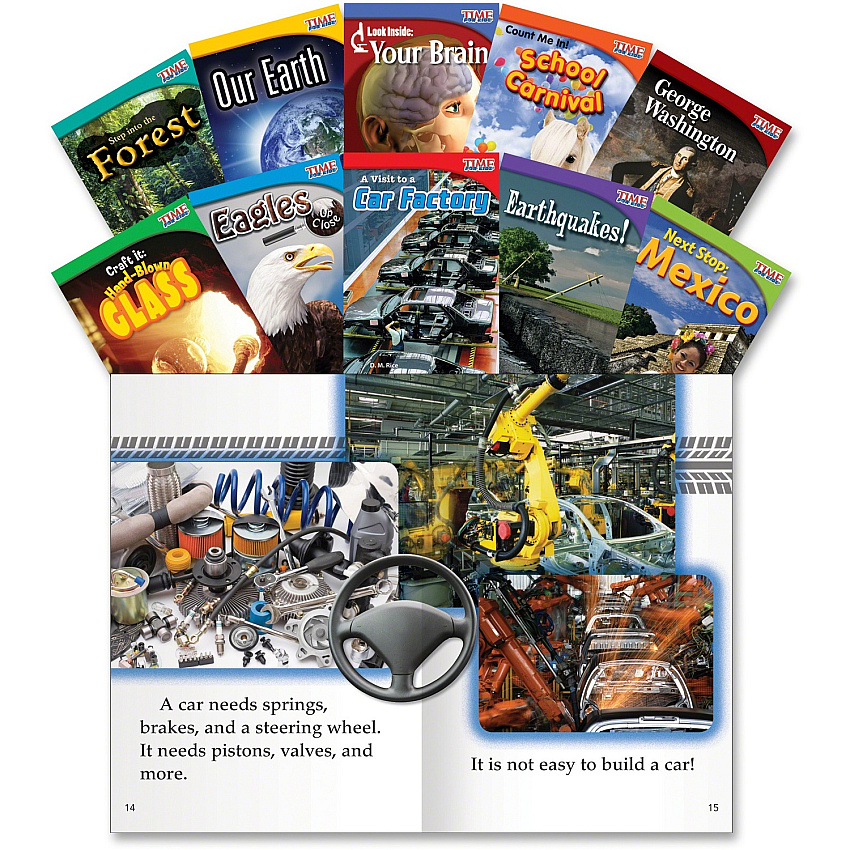 Shell Education TFK Early Fluent 2nd-Grade Book Set 1 Printed Book Book - Grade 2 - English - 10 / Set (16101)