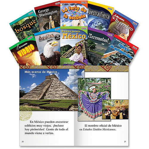 Shell Education TFK 1st-grade Spanish 10-Book Set 1 Printed Book Book - Grade 2 - Spanish - 10 / Set (16102)